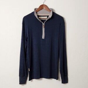 The Normal Brand Men's 1/4 Zip Pullover Size Medium